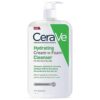 CeraVe Hydrating Cream To Foam Cleanser, Makeup Remover Face Wash For Dry Skin, Foaming Facial Cleanser With Hyaluronic Acid, Normal To Dry Skin, Fragrance Free & Non Comedogenic, 19 Fluid Ounce by nugala - Image 2