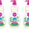 Dapple Baby Bottle Soap, Hypoallergenic Dish Soap for Baby Bottles, Powered by Plants, 1 Pump Included, Packaging May Vary, Fragrance Free, 16.9 Fl Oz (Pack of 3) by nugala - Image 2