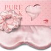 LitBear 100% Pure Silk Sleep Mask, 22 Momme 6A Silk Fabric and Filling, Total Light Blocking Mulberry Silk Eye Mask Sleeping for Women, Men, Side Sleepers, Includes Travel Pouch and Silk Scrunchie by nugala - Image 2