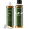 Batana Oil for Hair Growth, 100% Pure & Natural Raw Batana Oil, Dr. Sebi Organic Oil from Honduras, Care for Hair Thickness & Scalp & Skin, 4.23 fl oz, 1 Bottle with 2 Caps by nugala - Image 10