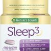 Nature's Bounty Sleep3 Melatonin 10mg, Maximum Strength 100% Drug Free Sleep Aid, Dietary Supplement, L-Theanine & Nighttime Herbal Blend Time Release Technology, 60 Tri-Layered Tablets by nugala - Image 2