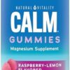 Natural Vitality CALM, Magnesium Citrate Supplement, Stress Relief Gummies, Supports a Healthy Response to Stress, Gluten Free, Vegan, Raspberry Lemon Flavored, 120 Gummies by nugala - Image 2