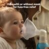 Frida Baby NoseFrida Saline Mist Nasal Inhaler & Mask, Nasal Decongestant Spray for Congestion Relief & Allergy Relief for Babies + Toddlers, Nasal Saline Spray to Soothe Stuffy Nose & Sore Throat by nugala - Image 5