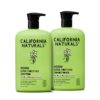 California Naturals Moisture Shampoo and Conditioner for Dry, Damaged Hair, Hair Care Bundle for Women and Men, Natural, Vegan, Cruelty, Silicone, Paraben, and Sulfate Free, Color Safe, 16.5 fl oz by nugala - Image 2