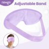 NEWGO Cooling Gel Eye Mask Reusable Cold Eye Mask for Puffy Eyes, Eye Ice Pack Eye Mask with Soft Plush Backing for Dark Circles, Migraine, Stress Relief - Purple by nugala - Image 6