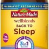 Nature Made Wellblends Back To Sleep, Lower Dose Melatonin 1 mg, L theanine 100 mg and GABA 100mg, Sleep Supplement, 40 Fast Dissolve Tablets by nugala - Image 2