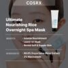 COSRX Ultimate Nourishing Rice Overnight Spa Mask, 60ml / 2.02 fl.oz | Rice Extract 68% and Niacinamide 2% | Korean Skin Care, Animal Testing Free, Paraben Free by nugala - Image 3