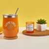 Sunny&Wise Care Package For Women, Self Care Gifts for Women, Get Well Gifts For Women After Surgery, Orange Fruit Themed, Thinking of You Gifts for Women with 12 Oz Good Vibes Tumbler by nugala - Image 6