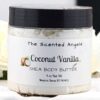 TSA Handmade Whipped Coconut Vanilla Body Butter Cream, Luxury Body Lotion for Dry Skin, Daily Moisturizing Shea Butter, Sunflower Oil, Mothers, Fathers, Women, Men, Teens, 4 oz Jar by nugala - Image 5