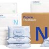 Coterie Baby Diapers + Wipes Baby Kit, Size 1 (198 Count) Size Newborn (93 Count) 4 Wipe Packs (224 Wipes) Made with Plant Derived Fibers, Hypoallergenic, for Sensitive Skin, Clean Ingredients by nugala - Image 2