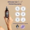 Moerie Ultimate Hair Boost Spray Designed to Strengthen Hair & Restore Scalp Health - 100% Natural Hair Serum for Hair Boost with over 100 Minerals, Vitamins & Amino acids - Fresh Scent - 5.07 Fl. Oz by nugala - Image 6