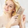 KTKUDY Detangling Brush Getting Knots Out without Pain - Boar Bristles Hair Brush Make Hair Shiny & Healthier Vented Detangler Brush for Women Men Kids Wet and Dry Hair (Gold) by nugala - Image 8