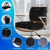 CloudBliss Seat Cushion for Office Chair,Car Seat,Lumbar and Back Support Memory Foam Pillow, Coccyx Cushion for Tailbone ,Sciatica & Back Pain Relief -Black by nugala - Image 4