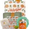 Sunny&Wise Care Package For Women, Self Care Gifts for Women, Get Well Gifts For Women After Surgery, Orange Fruit Themed, Thinking of You Gifts for Women with 12 Oz Good Vibes Tumbler by nugala - Image 2