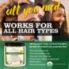 Earth's Enrichments Organic Pomade - Hair Food for Growth, Contains Tea Tree, Rosemary, Lavender Oil, Natural Hair Grease for Thick, Straight, Curly, Wavy, Thin Hair, Women, Men, Kids, USDA, 8oz by nugala - Image 3