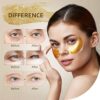 Under Eye Patches (30 Pairs), 24K Gold Under Eye Mask for Puffy Eyes, Dark Circles,Bags and Wrinkles with Collagen,Relieves Pressure and Reduces Wrinkles,Revitalises and Refreshes Your Skin by nugala - Image 3