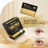 Under Eye Patches (30 Pairs), 24K Gold Under Eye Mask for Puffy Eyes, Dark Circles,Bags and Wrinkles with Collagen,Relieves Pressure and Reduces Wrinkles,Revitalises and Refreshes Your Skin by nugala - Image 5