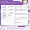 Clever Fox Self-Care Journal – Daily Reflection Notebook – Mental Health & Personal Development Planner, Meditation & Mood Log, A5 (Purple) by nugala - Image 5