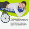 ProsourceFit Acupressure Mat and Pillow Set for Back/Neck Pain Relief and Muscle Relaxation, Blue by nugala - Image 4