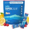 Nello Supercalm Powdered Drink Mix, Raspberry Lemonade, L Theanine, Ksm-66 Ashwagandha, Magnesium Glycinate, Vitamin D 3, Supplements for Relaxation & Focus, No Sugar, Non GMO, On The Go, 20 Ct by nugala - Image 2