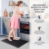 HappyTrends Floor Mat Cushioned Anti-Fatigue ,17.3"x28",Thick Waterproof Non-Slip Mats and Rugs Heavy Duty Ergonomic Comfort Rug for Kitchen,Floor,Office,Sink,Laundry,Black by nugala - Image 7