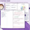 Clever Fox Self-Care Journal – Daily Reflection Notebook – Mental Health & Personal Development Planner, Meditation & Mood Log, A5 (Purple) by nugala - Image 3