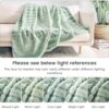 NEXHOME PRO Faux Fur Throw Blanket Sage Green, Soft Cozy Plush Fleece Blanket for Sofa Couch Bed Living Room, Dual Sided Blankets for Women Men Kids Twin 60 * 80 Inches by nugala - Image 6