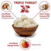 Triple Threat Body Butter 8 oz. - Blend of Shea, Mango & Coconut Oil - 100% Pure Natural Raw Unrefined Moisturizer For Dry Skin, Face And Hair. Great For Lip Balm and Soap Making by nugala - Image 4