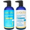 PURA D'OR Hair Thinning Therapy Biotin Shampoo and Conditioner Set, CLINICALLY TESTED Effective Results, DHT Blocker Hair Thickening Products For Women & Men, Natural Routine, Color Safe, 16oz x2 by nugala - Image 2