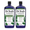 Dr Teal's Foaming Bath with Pure Epsom Salt, Relax & Relief with Eucalyptus & Spearmint, 34 fl oz (Pack of 2) by nugala - Image 2