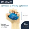 Candescent Stress Balls - Hand Therapy Relief for Anxiety, Fidget, Tension, Exercise Strengthener - Motivational Toys for Adults & Kids - Set of 2 by nugala - Image 4