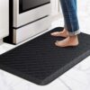 HappyTrends Floor Mat Cushioned Anti-Fatigue ,17.3"x28",Thick Waterproof Non-Slip Mats and Rugs Heavy Duty Ergonomic Comfort Rug for Kitchen,Floor,Office,Sink,Laundry,Black by nugala - Image 2