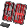 Manicure Set Personal Care Nail Clipper Kit Manicure Professional Manicure Pedicure Set Mens Accessories Personal Care Set Nail Grooming Kit Present for Men Husband Boyfriend Parent by nugala - Image 2