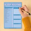 Knock Knock Sleep Routine Pad: My Awesome, Soothing, Self-Nurturing Sleep Tracker & Sleep Checklist, 6 x 9-inches by nugala - Image 6