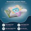 Cervical Neck Pillow - Ergonomic Bed Pillow for Neck Pain Relief, Orthopedic Contour Side Sleeper Pillow for Sleeping, Cooling Memory Foam Pillows for Back & Stomach Sleepers with Pillowcase by nugala - Image 5