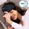 LC-dolida Sleep Headphones, 3D Sleep Mask Bluetooth Wireless Music Eye Mask, Sleeping Headphones for Side Sleepers Sleep Mask with Bluetooth Headphones Ultra-Thin Stereo Speakers Perfect for Sleeping by nugala - Image 5