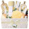 Spa Gift Baskets for Women, Spa Luxetique Spa Gifts for Women, Birthday Gifts for Women, 12pc Vanilla Bath Gift Set, Self Care Gifts for Women, Spa Kit for Women, Christmas Gifts for Women by nugala - Image 2