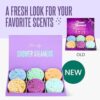 Cleverfy Shower Steamers Aromatherapy - Christmas Gifts for Women and Stocking Stuffers for Adults and Teens. Box of 6 Premium Self Care Shower Bombs with Essential Oils. Purple Set by nugala - Image 8