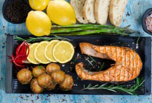Baked Salmon with Fresh Herbs