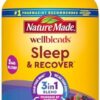 Nature Made Wellblends Sleep and Recover, Sleep Aid with Melatonin 3mg to Support Restful Sleep, plus L theanine 200mg and Magnesium Citrate, 44 Gummies by nugala - Image 2