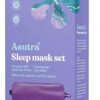 ASUTRA Silk Eye Pillow for Sleep, Purple - Filled w/Lavender Buds & Flax Seeds, Weighted Eye Mask, Meditation & Light Blocking Blindfold, Cooling Gel Mask Included by nugala - Image 2