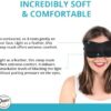 Wild Essentials® Sweet Dreams™ Comfortable & Contoured Sleep Mask Kit with Carry Pouch and Moldex® Ear Plugs, Travel Set, Gift by nugala - Image 8