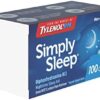 Tylenol Simply Sleep Nighttime Sleep Aid Caplets with 25 mg of Diphenhydramine HCl, Non-Habit Forming Sleep Aid for Adults, 100 ct by nugala - Image 9