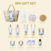 spa luxetique Spa Gift Baskets for Women - Spa Luxetique Gift Set for Women,15pcs Luxury Relaxing Spa Kit with Bath Bombs,Birthday Gifts for Women,Valentines Day Spa Gifts for Women by nugala - Image 3