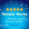 Tylenol Simply Sleep Nighttime Sleep Aid Caplets with 25 mg of Diphenhydramine HCl, Non-Habit Forming Sleep Aid for Adults, 100 ct by nugala - Image 5